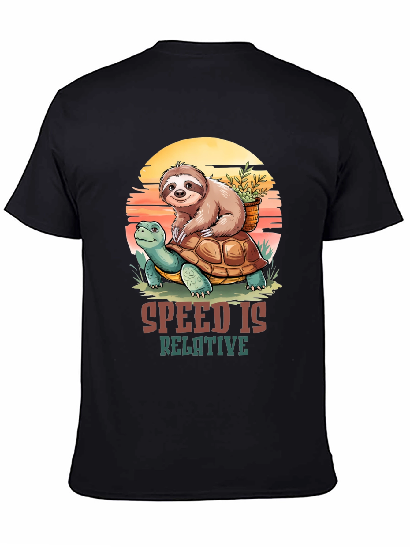 Sloth Turtle Speed is Relative T-Shirt