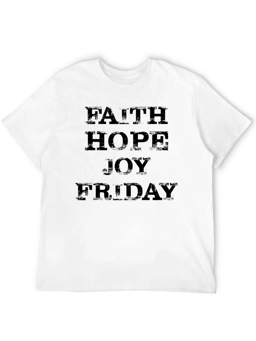 Faith Hope Joy Friday Graphic Tee