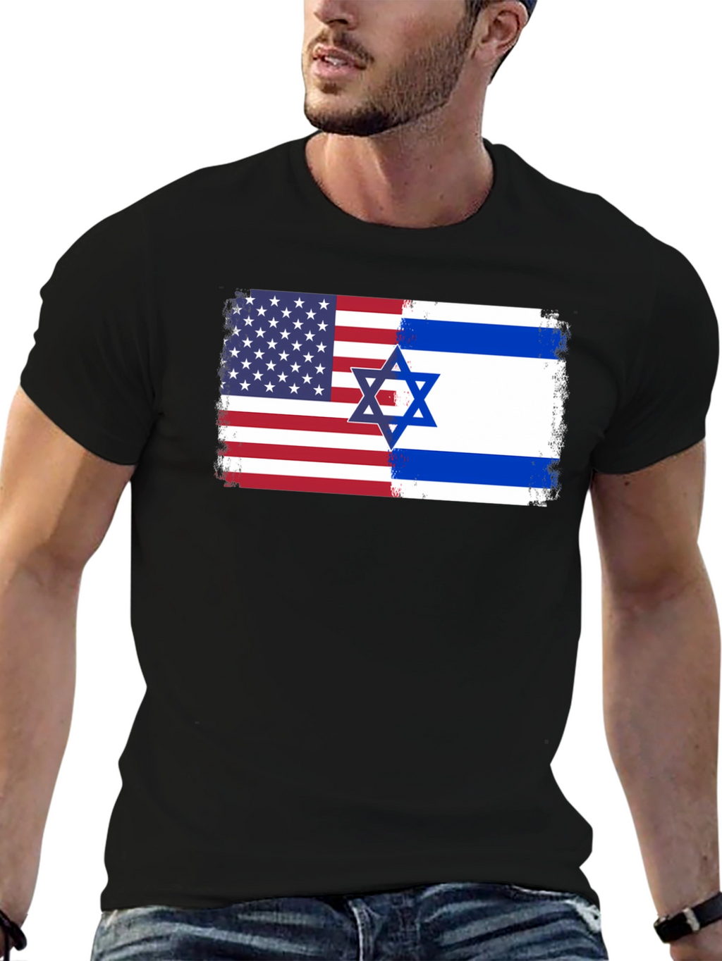 USA Israel Flag T-Shirt