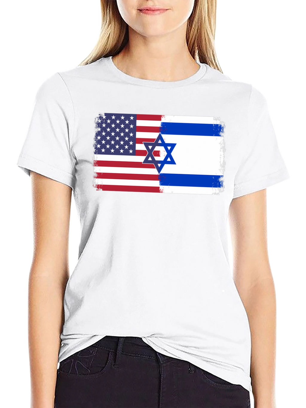 USA Israel Flag T-Shirt