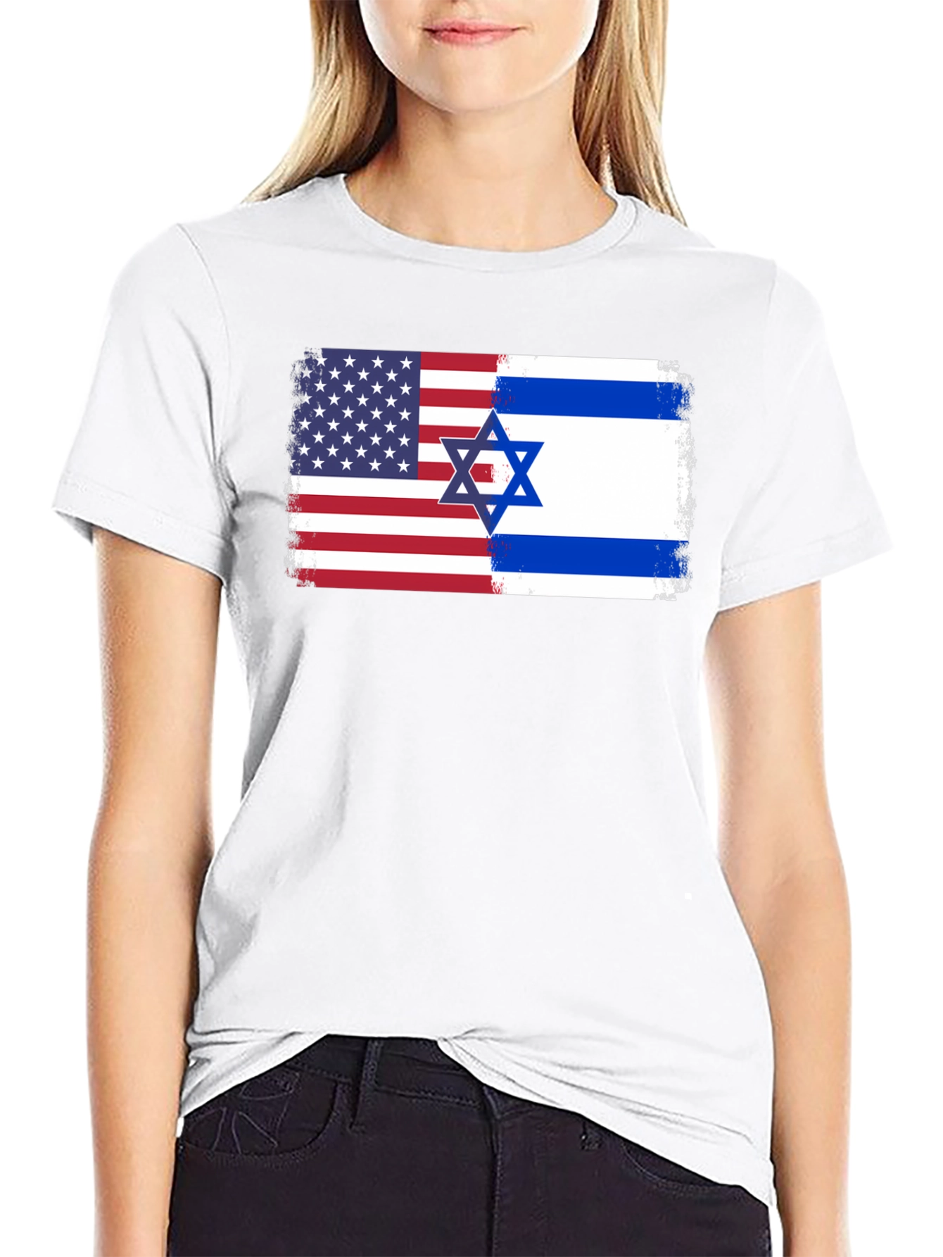 USA Israel Flag T-Shirt