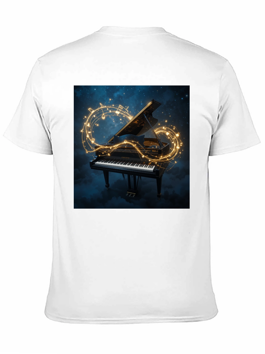 Grand Piano Music Tee