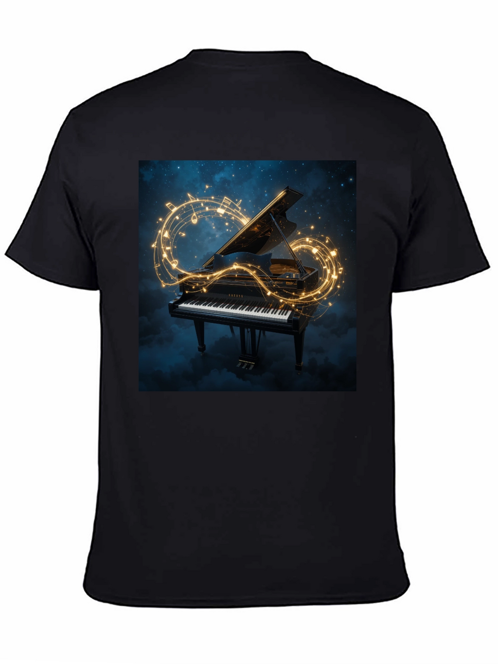 Grand Piano Music Tee