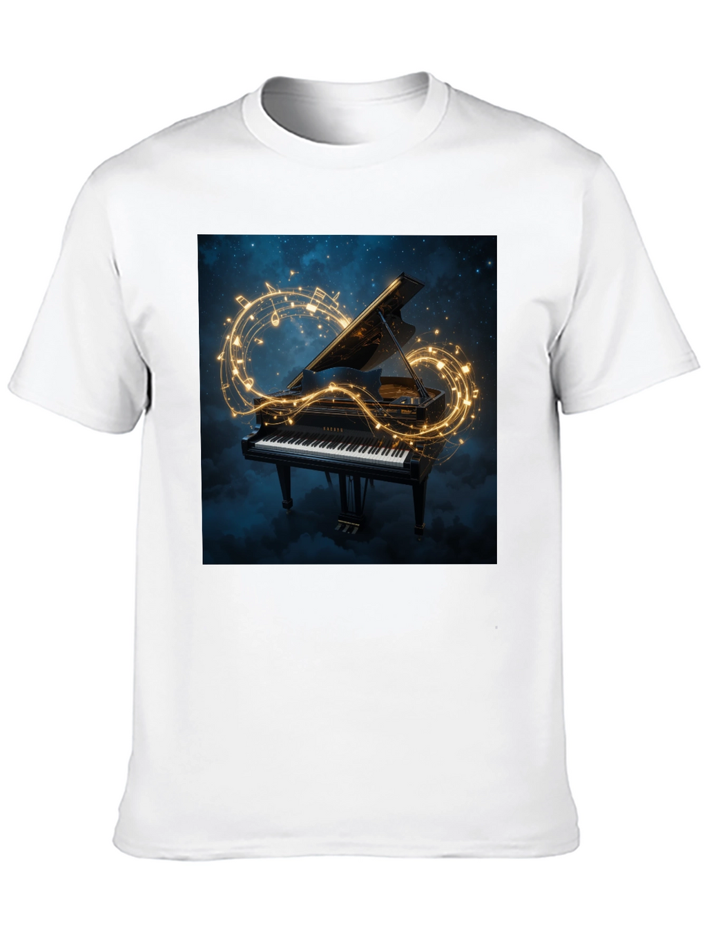 Grand Piano Music Tee
