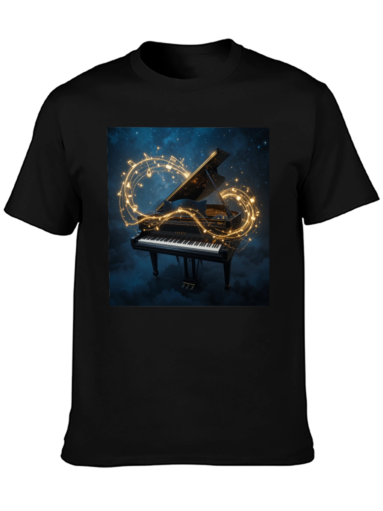 Grand Piano Music Tee