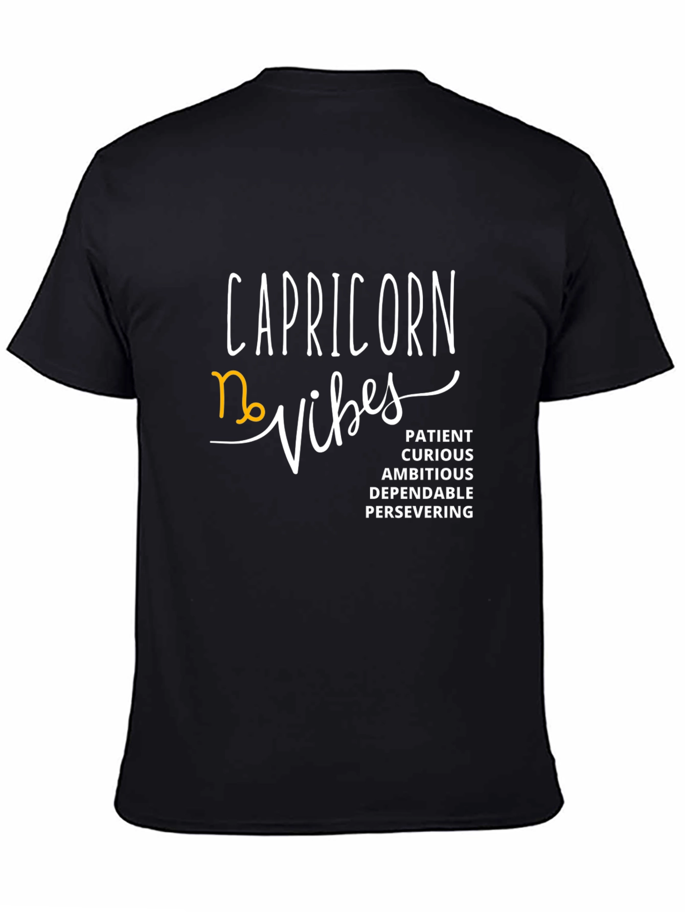 Capricorn Vibes T-Shirt Zodiac Sign Astrology Tee