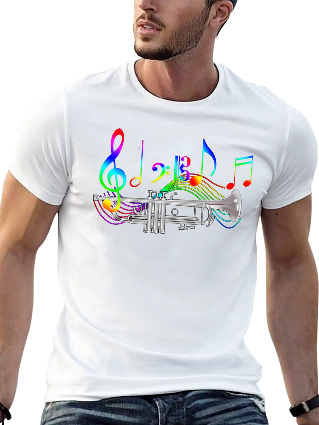 Musical Trumpet Graphic Tee