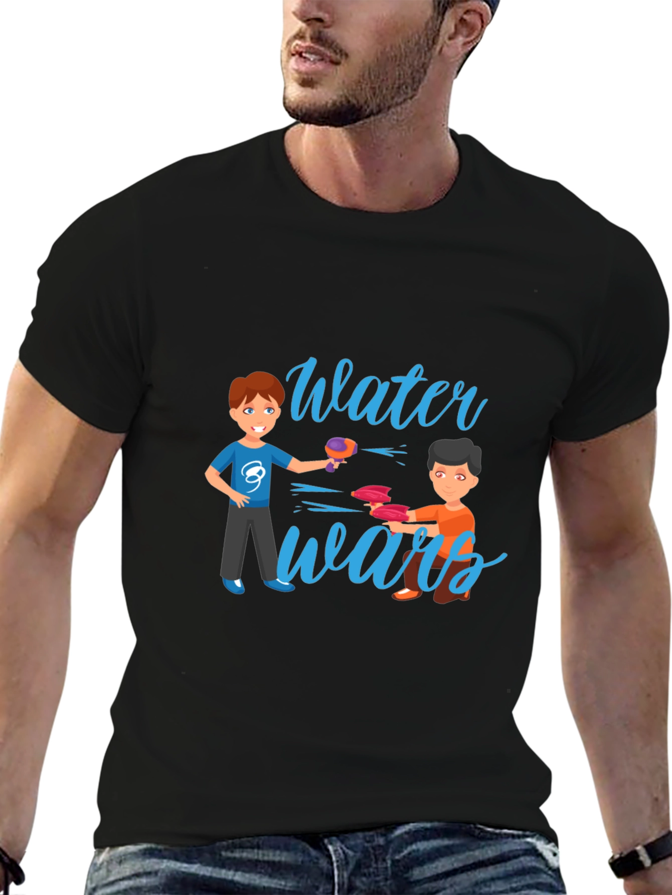 Water Wars T-Shirt - Fun Graphic Tee