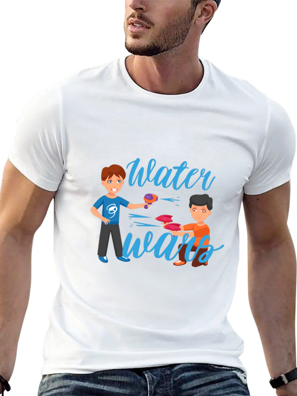 Water Wars T-Shirt - Fun Graphic Tee