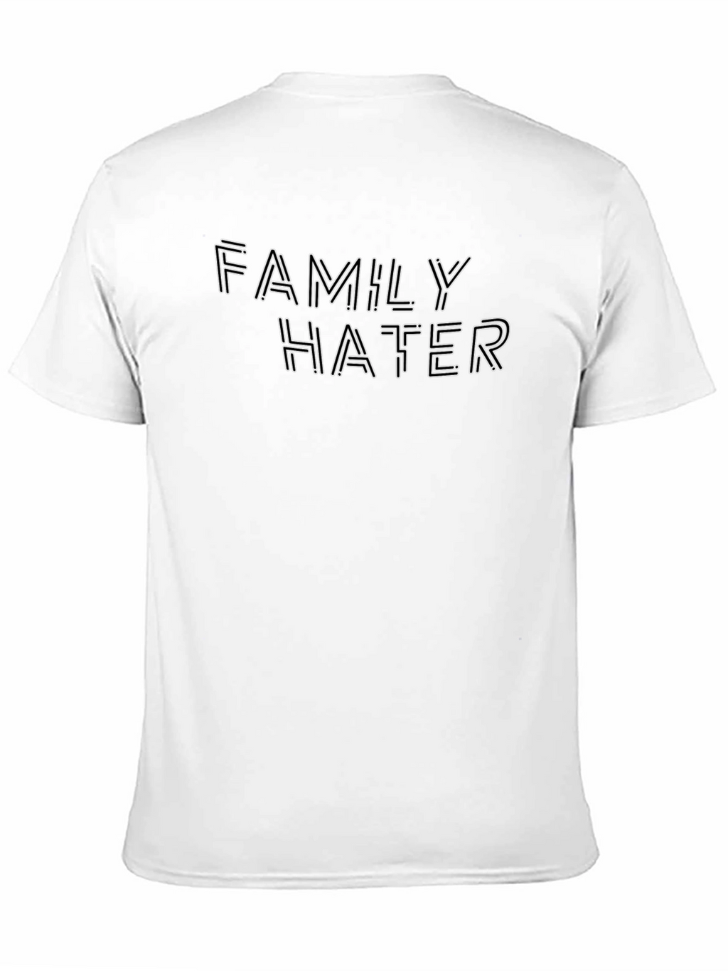 Family Hater Graphic Tee - Edgy Style