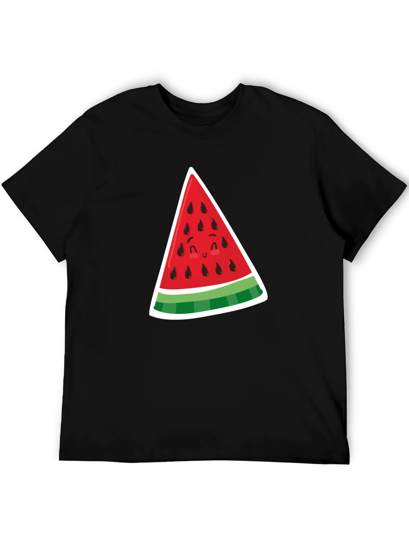 Cute Watermelon Slice Graphic Tee