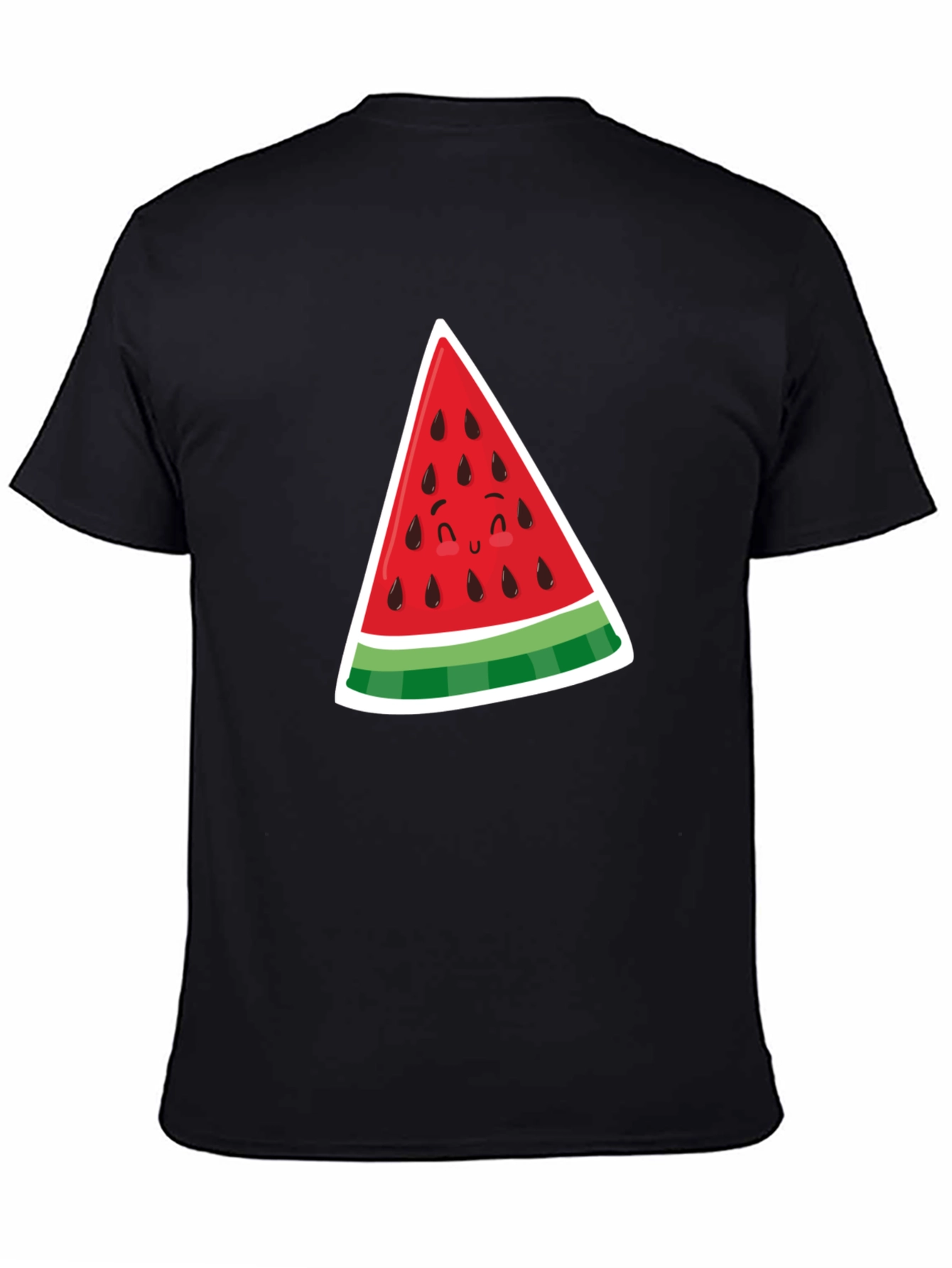 Cute Watermelon Slice Graphic Tee