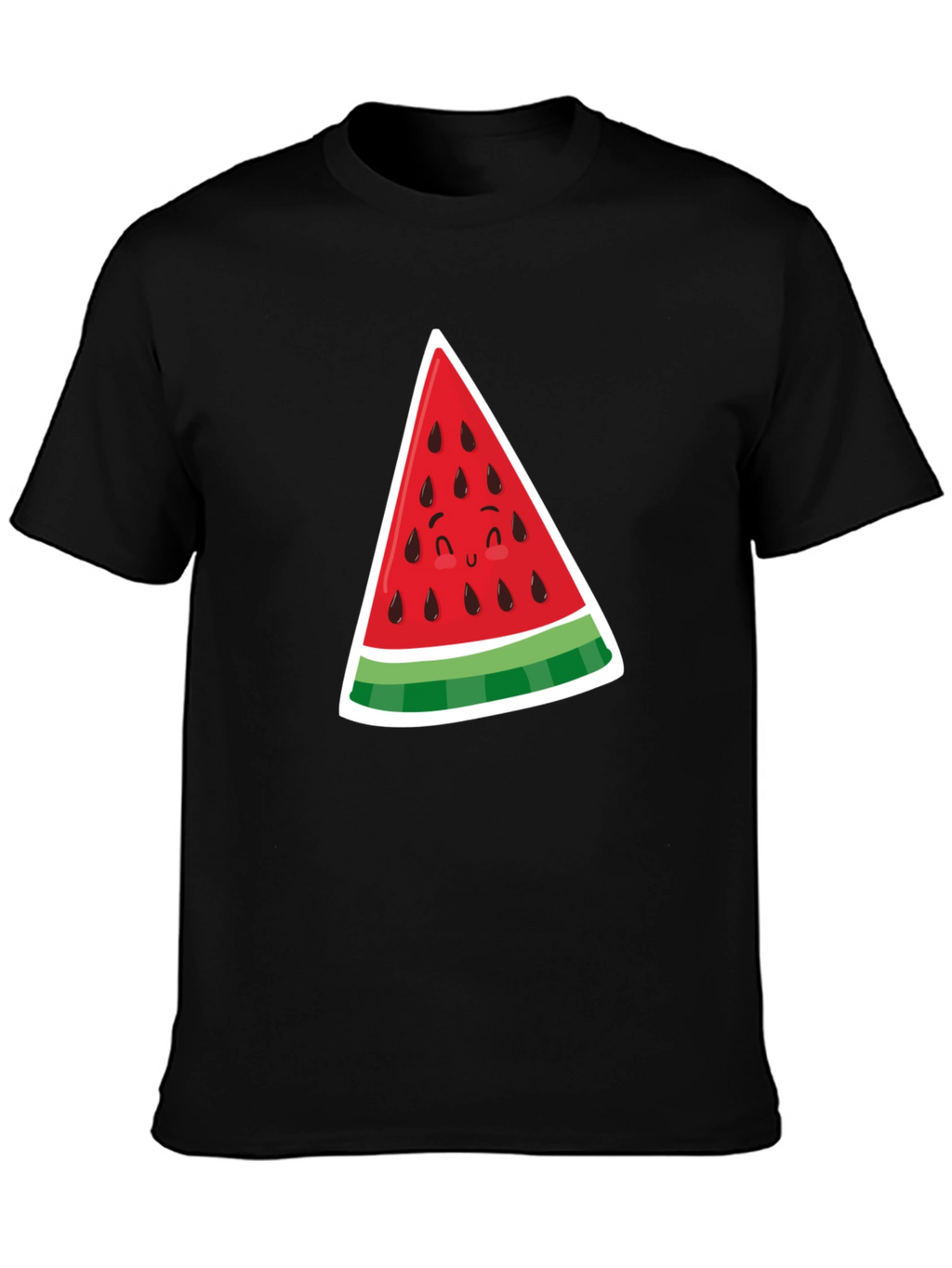 Cute Watermelon Slice Graphic Tee