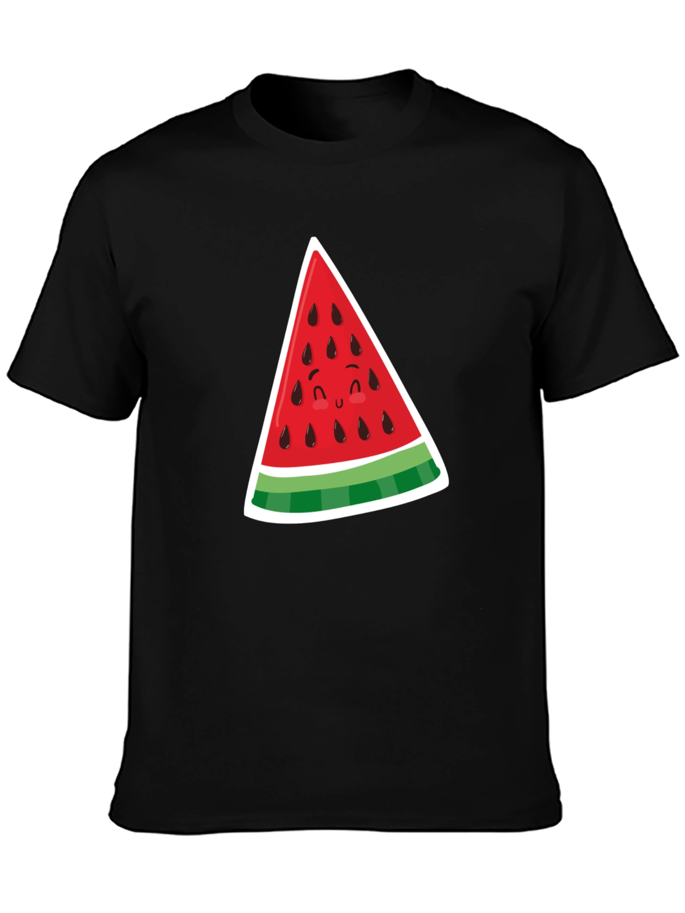 Cute Watermelon Slice Graphic Tee