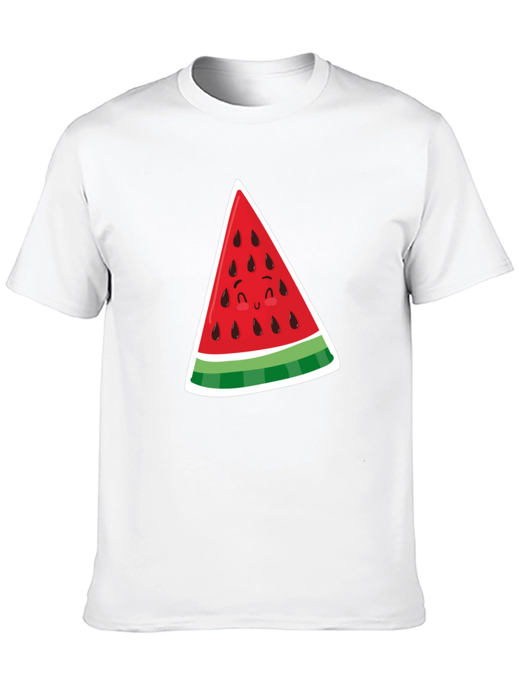 Cute Watermelon Slice Graphic Tee