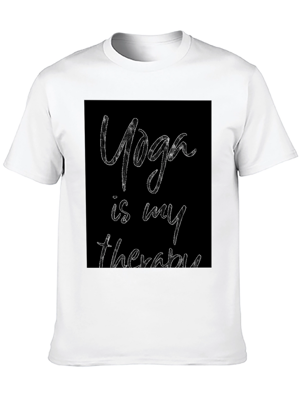 Yoga Therapy Graphic Tee - Black