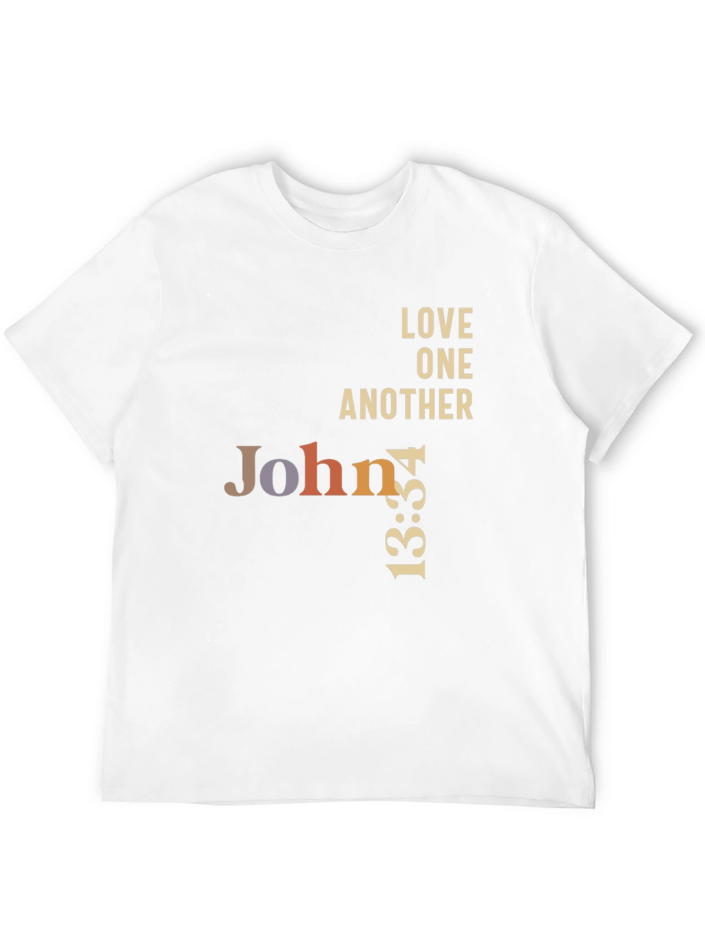 John 13:34 Graphic T-Shirt - Love One Another