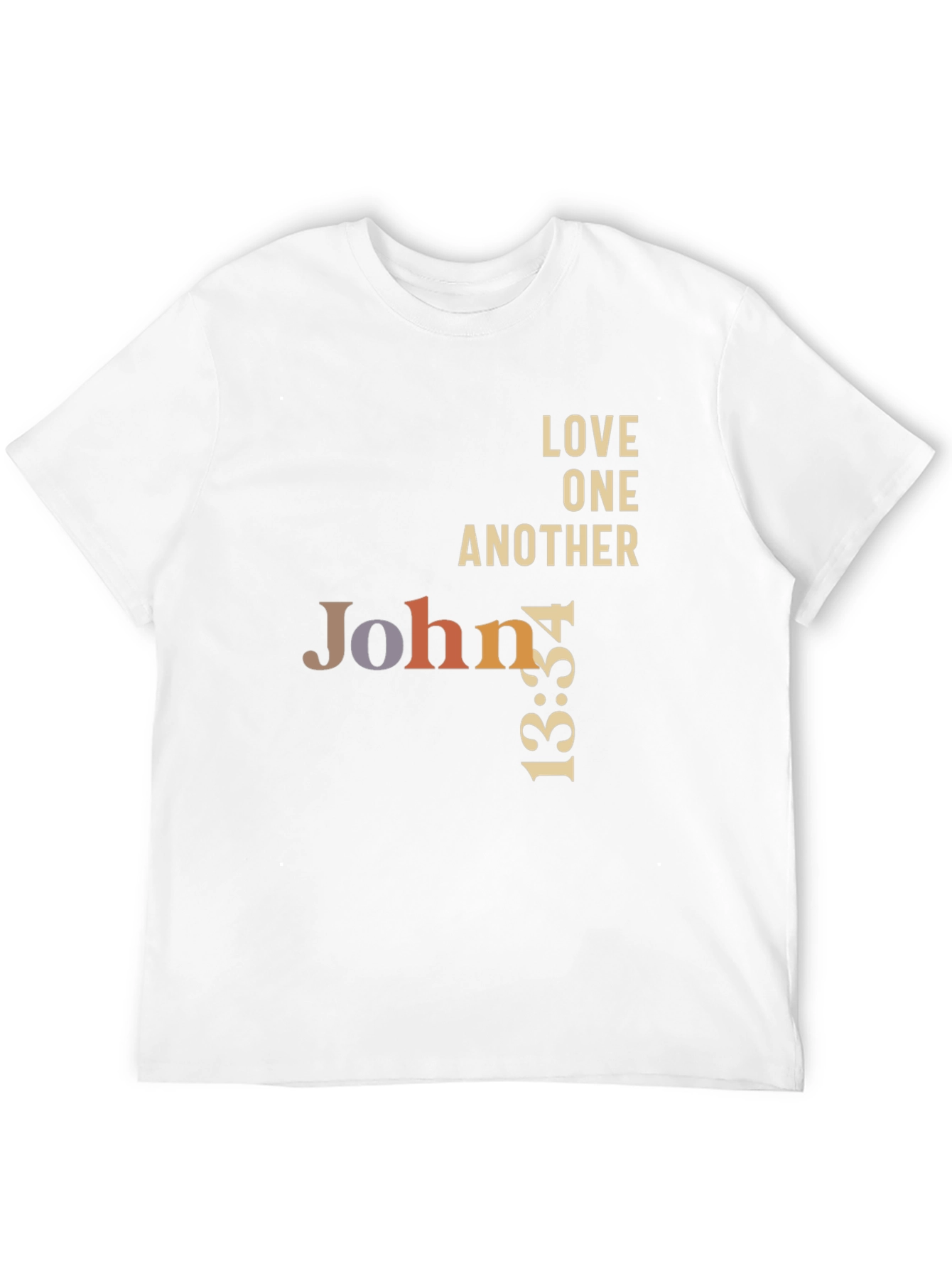 John 13:34 Graphic T-Shirt - Love One Another