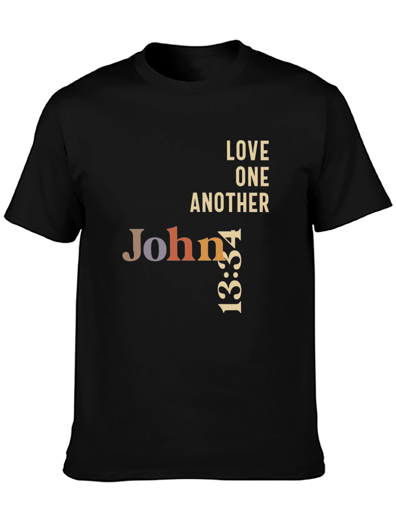 John 13:34 Graphic T-Shirt - Love One Another