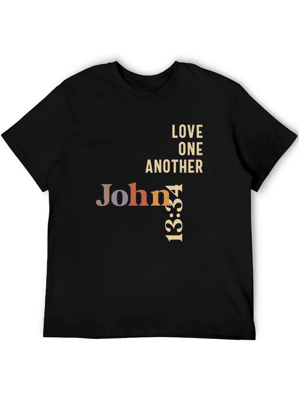 John 13:34 Graphic T-Shirt - Love One Another