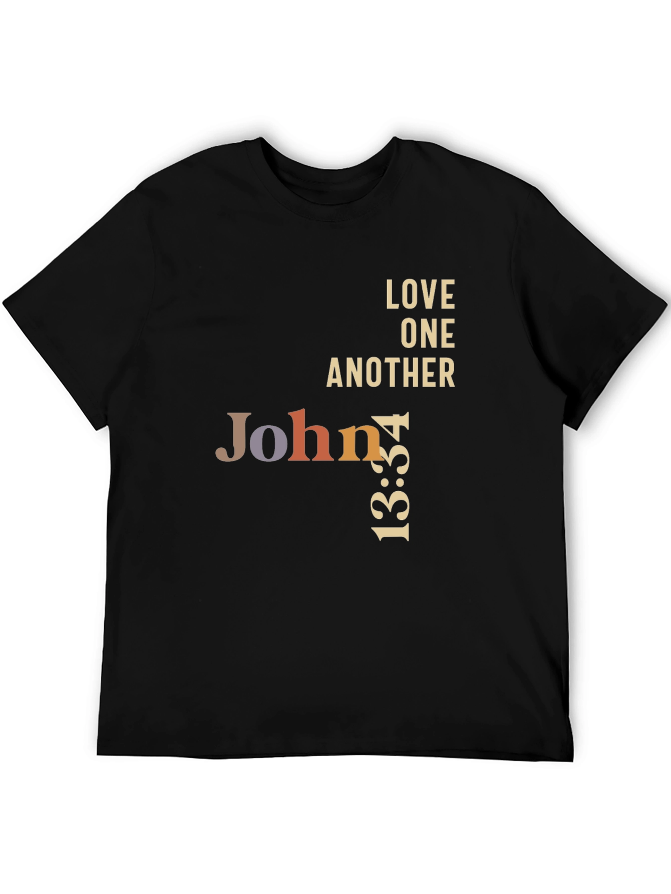 John 13:34 Graphic T-Shirt - Love One Another