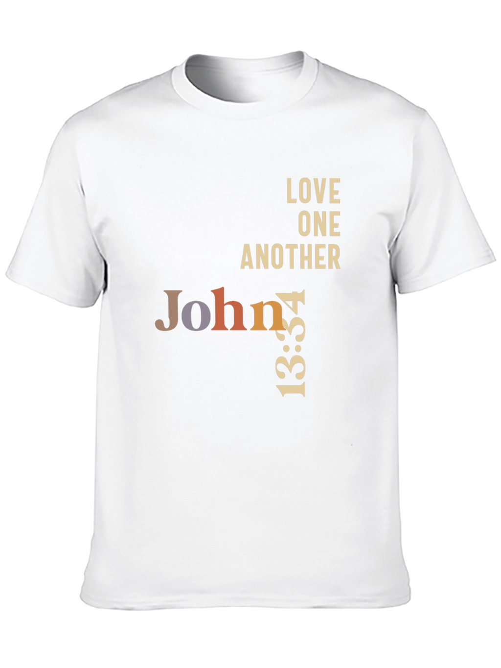 John 13:34 Graphic T-Shirt - Love One Another