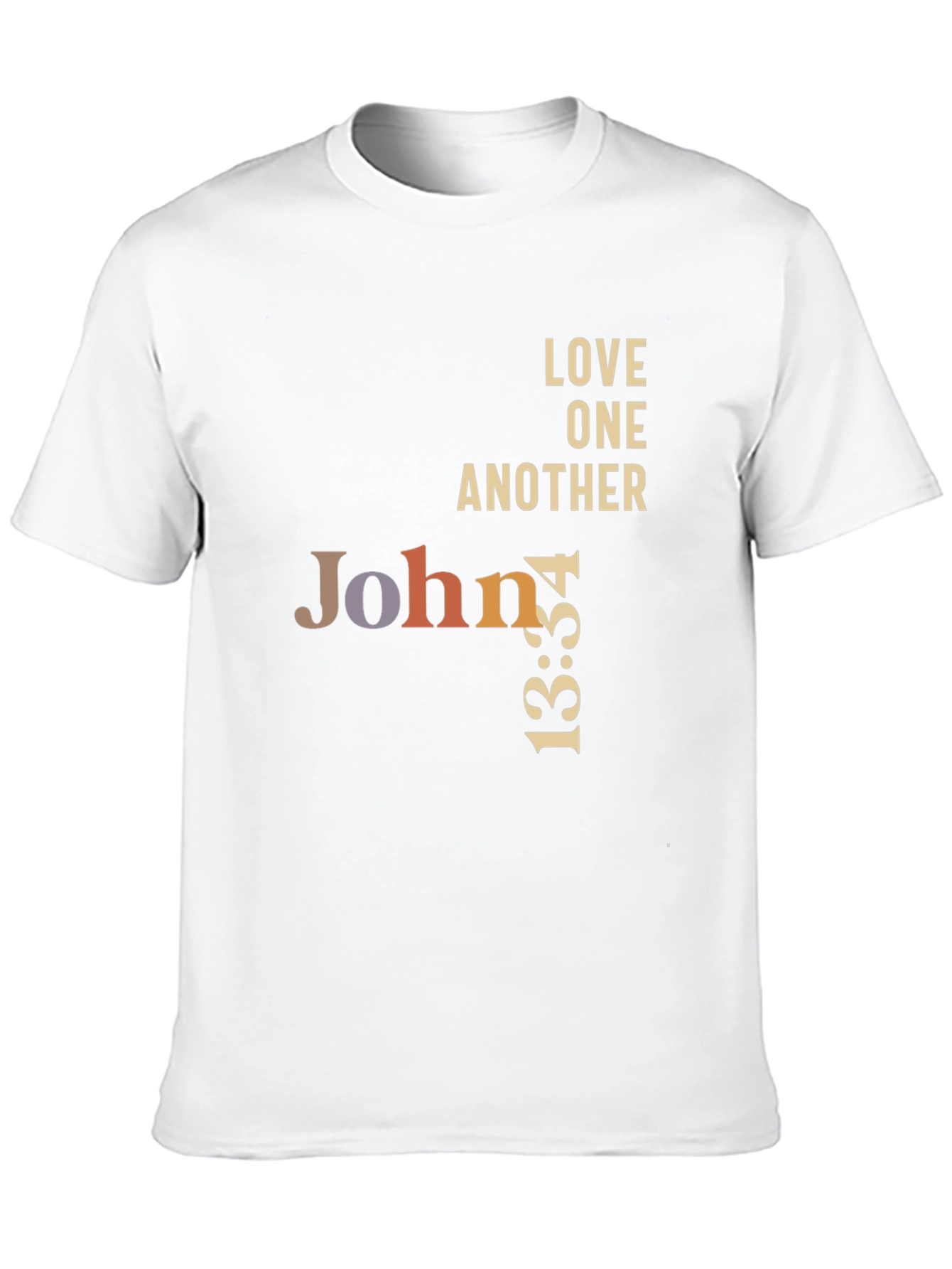 John 13:34 Graphic T-Shirt - Love One Another