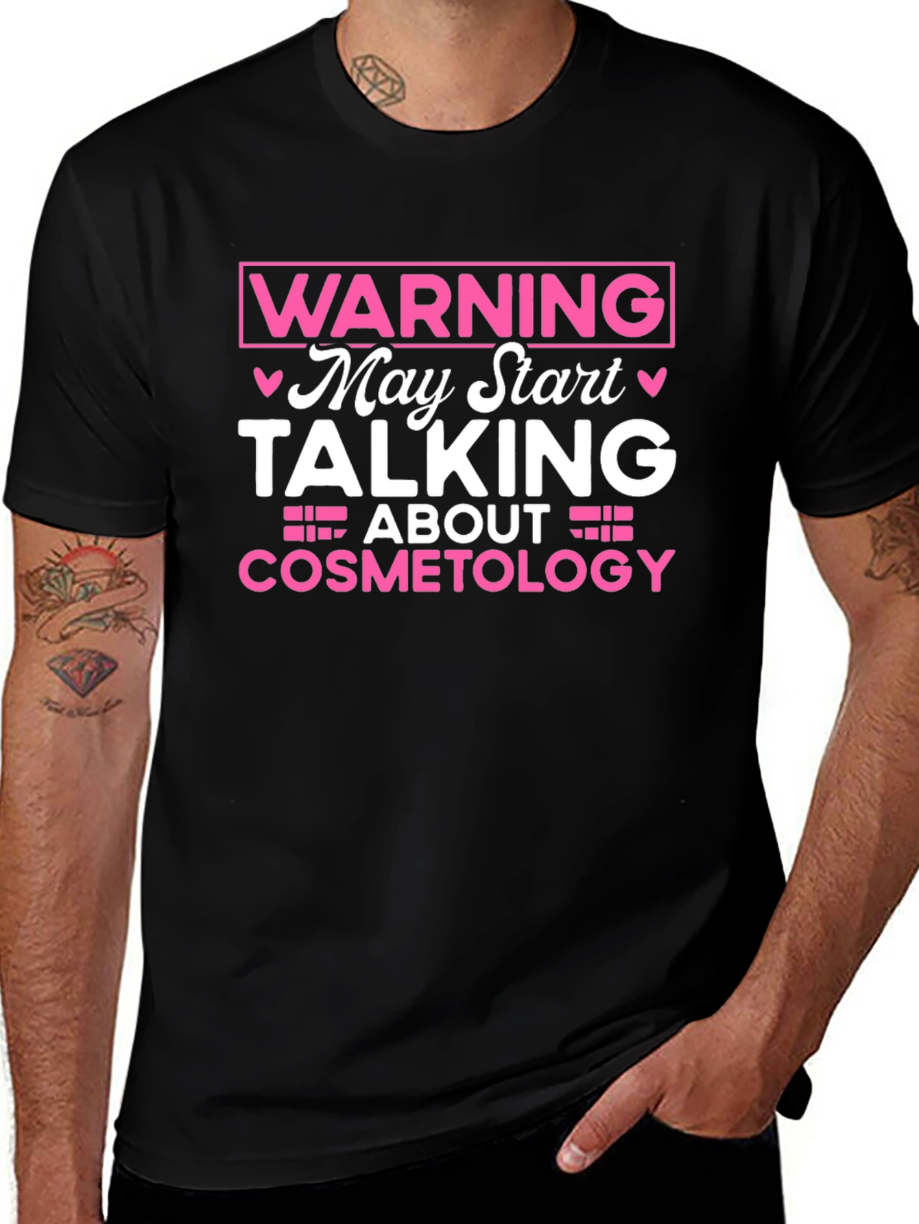 Warning Cosmetology T-Shirt