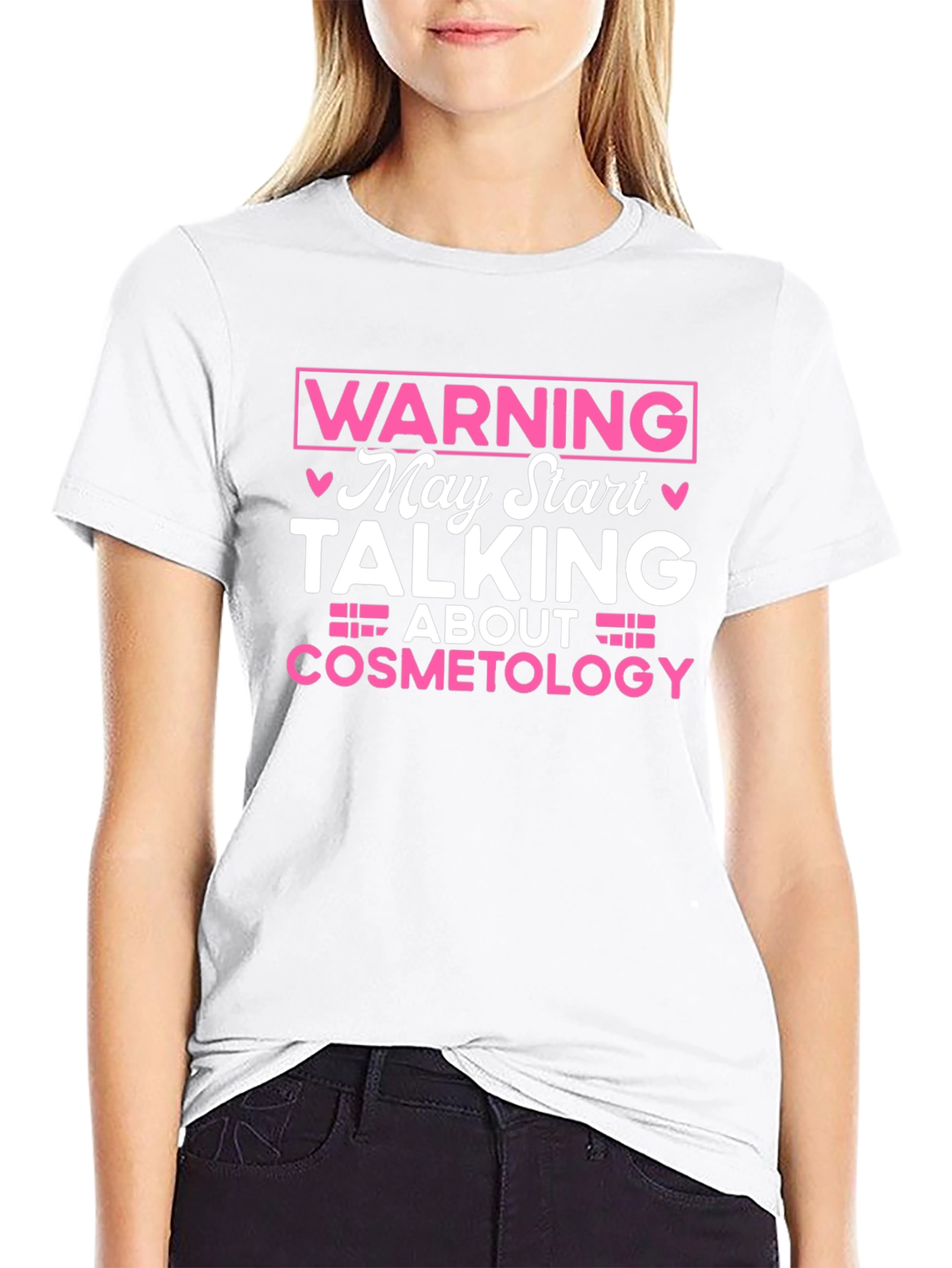 Warning Cosmetology T-Shirt