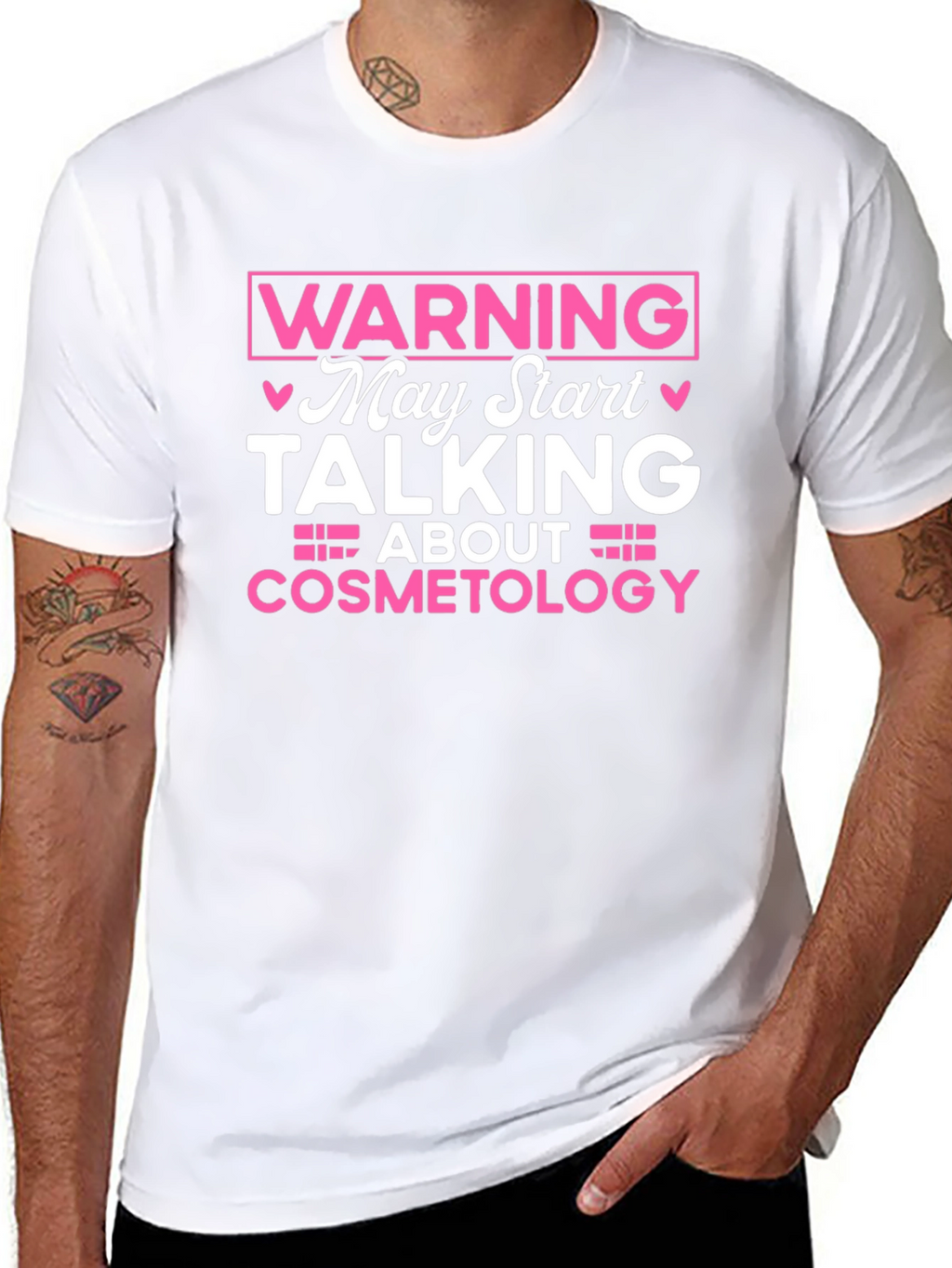 Warning Cosmetology T-Shirt