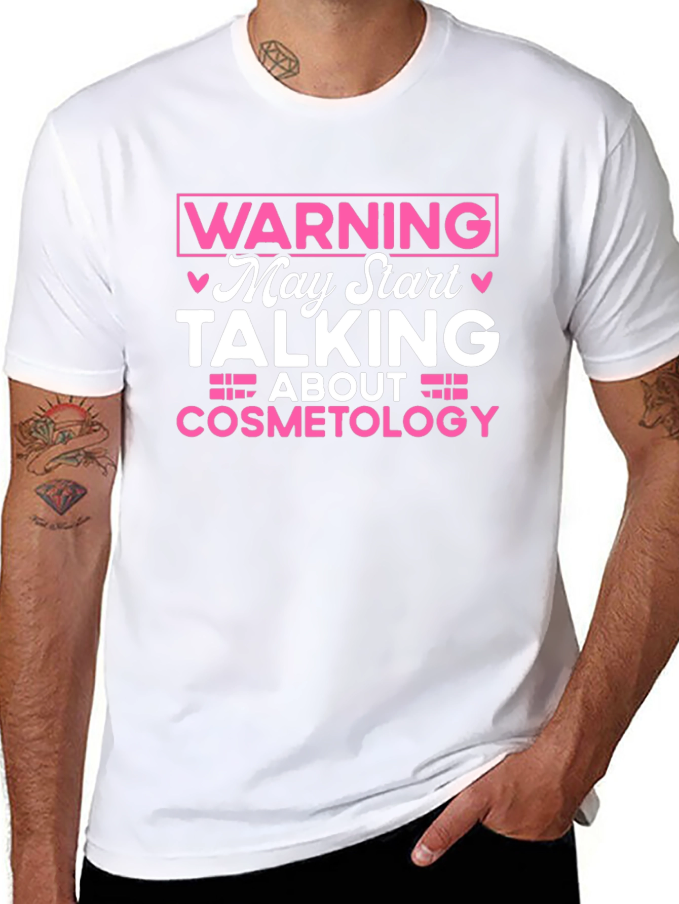 Warning Cosmetology T-Shirt