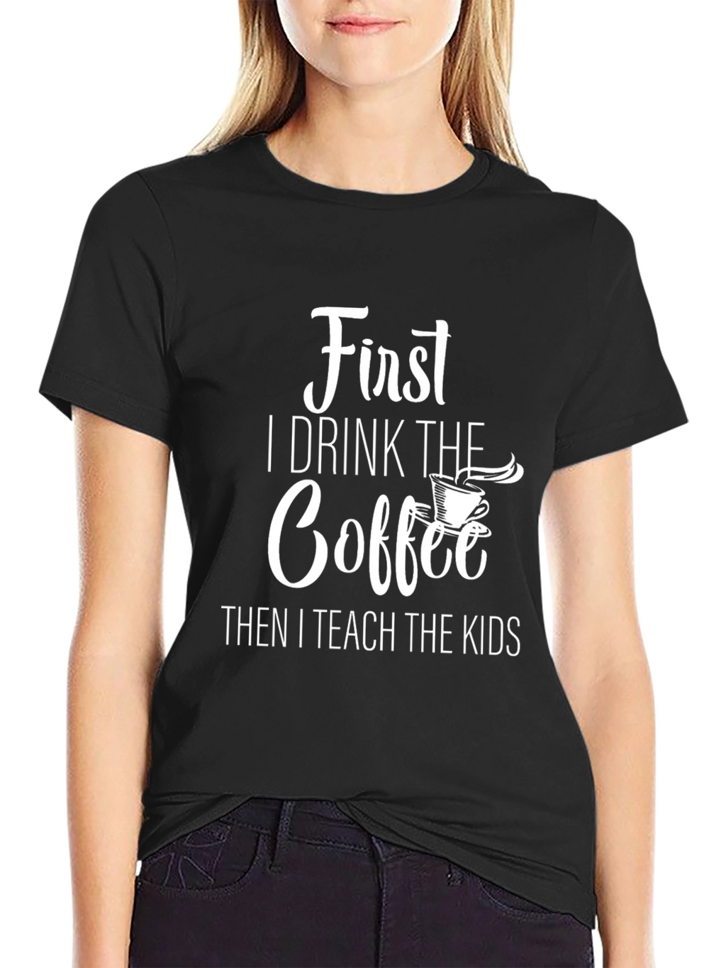 Coffee Teacher Graphic T-Shirt