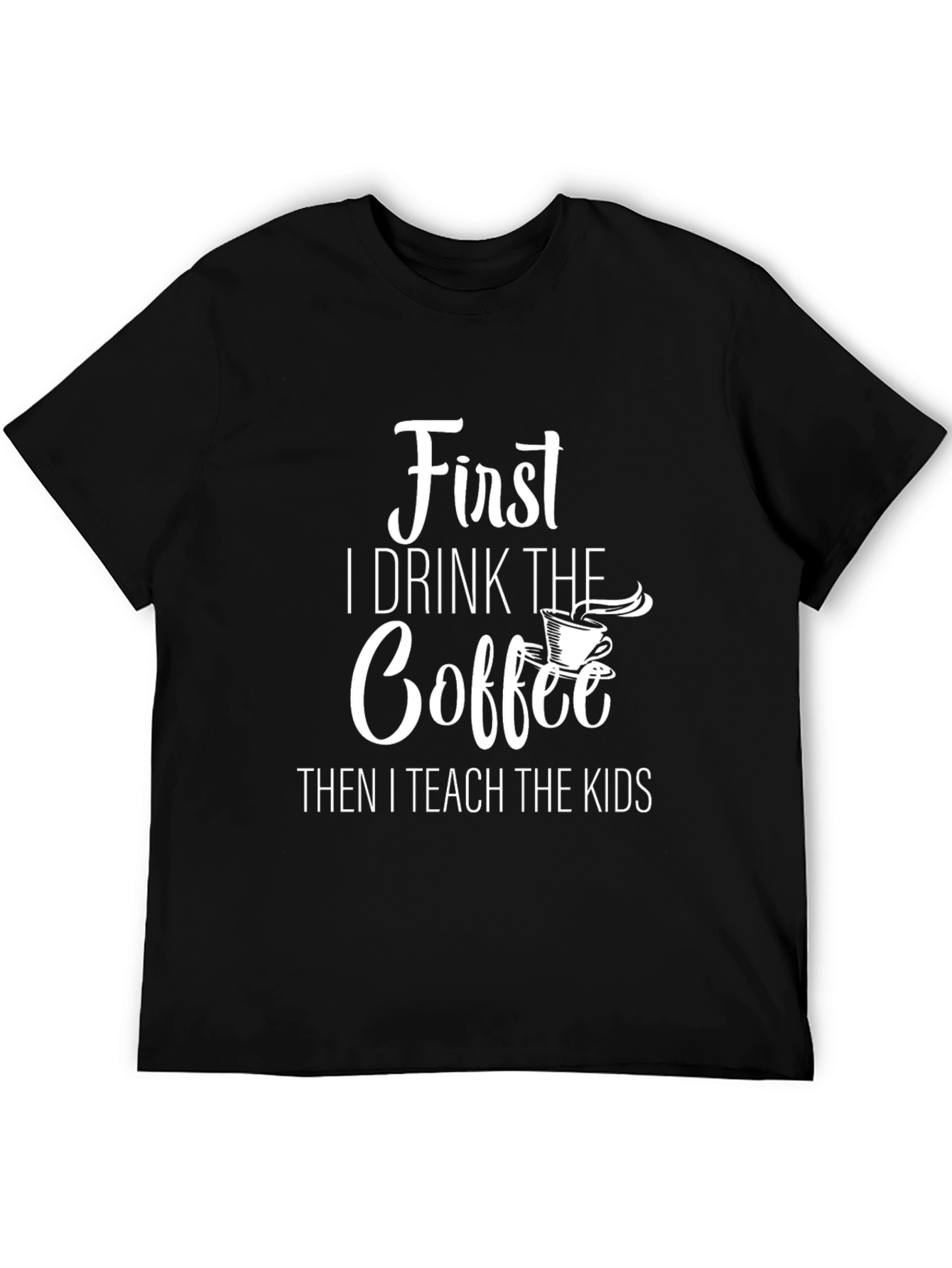 Coffee Teacher Graphic T-Shirt