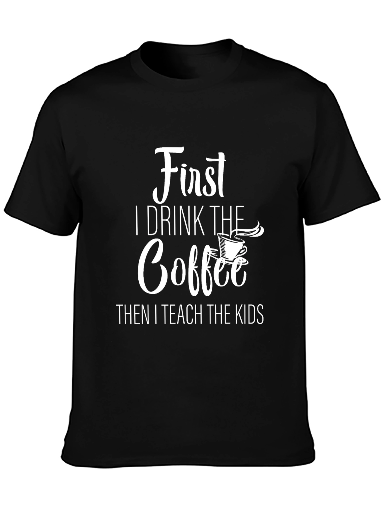 Coffee Teacher Graphic T-Shirt