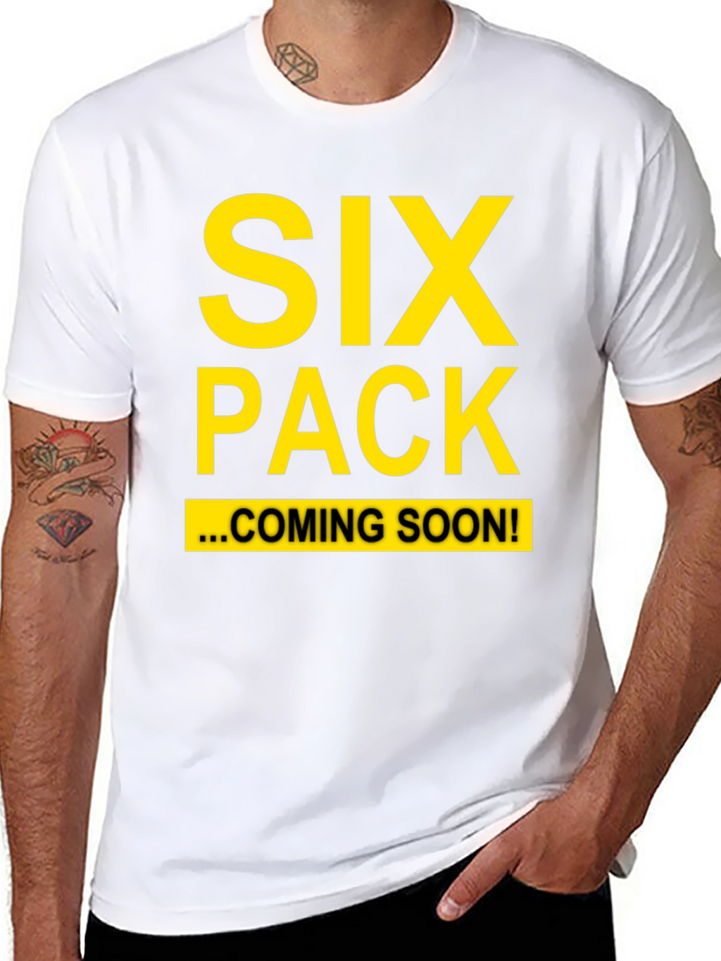 Six Pack Coming Soon T-Shirt