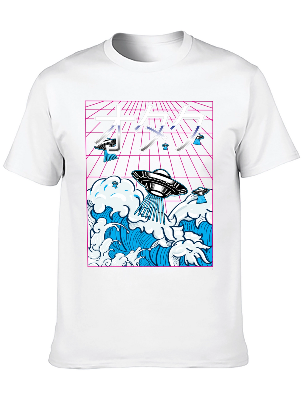 Otaku UFO Waves Graphic Tee