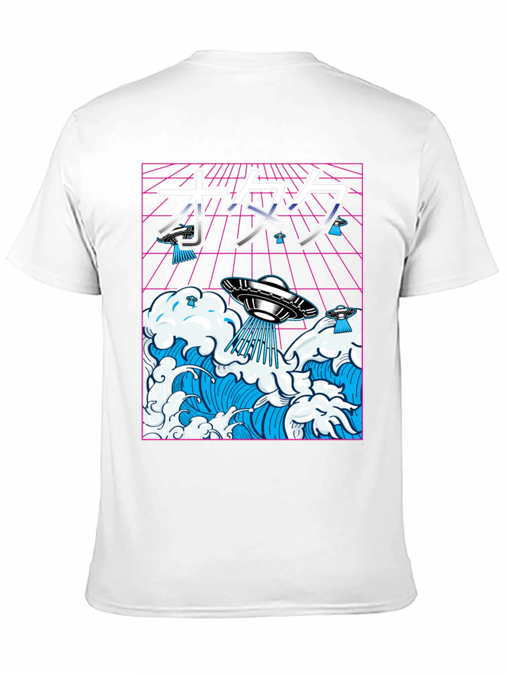 Otaku UFO Waves Graphic Tee