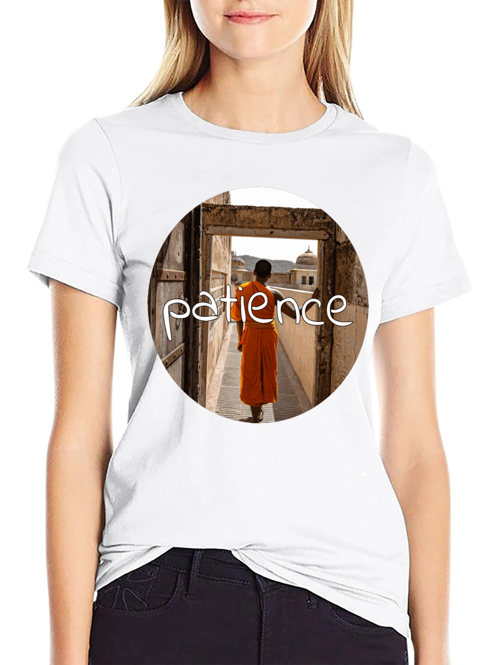 Patience Monks Path T-Shirt