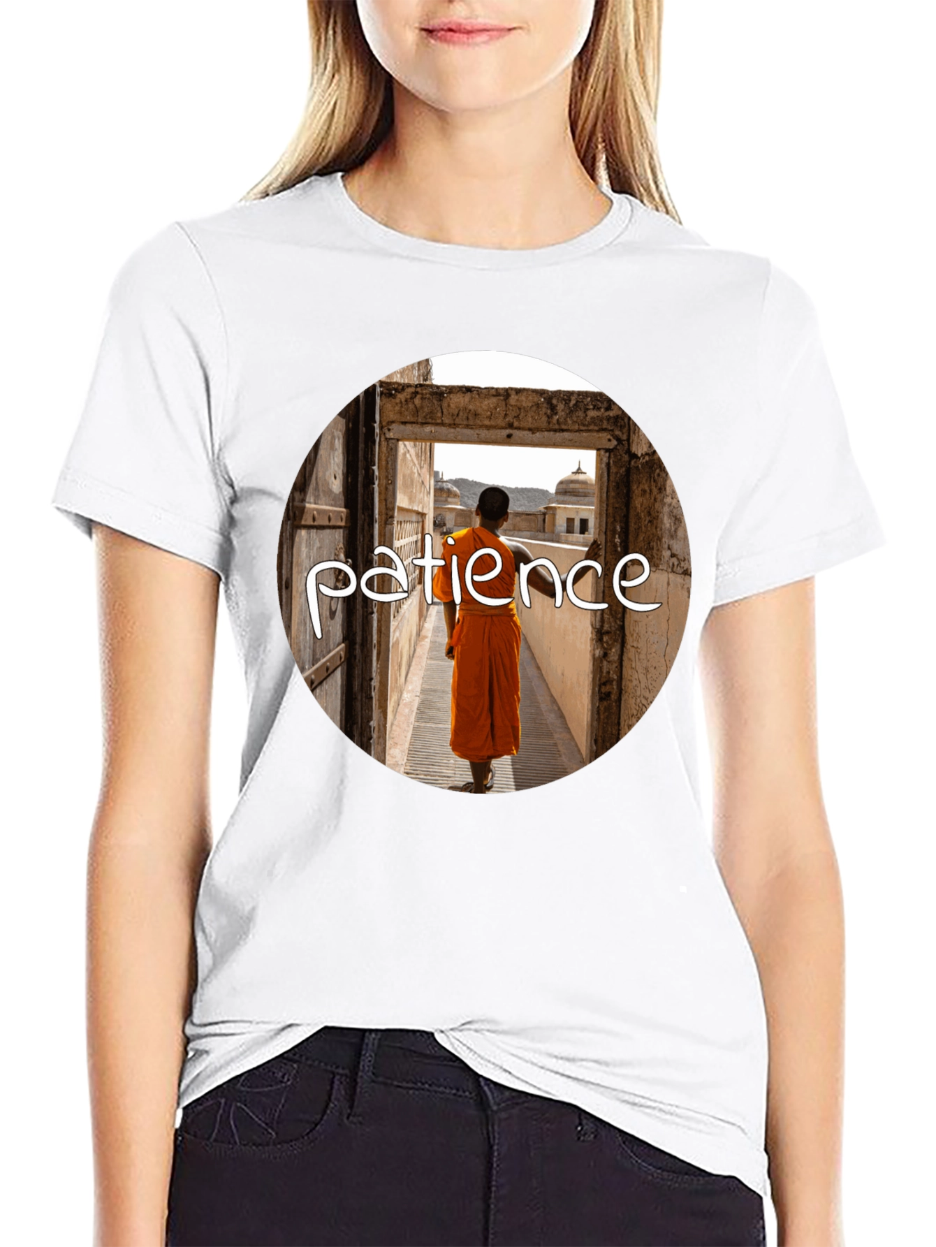 Patience Monks Path T-Shirt