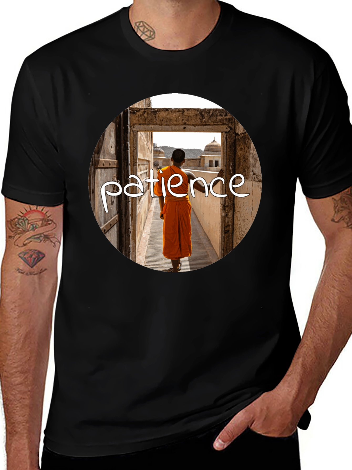 Patience Monks Path T-Shirt