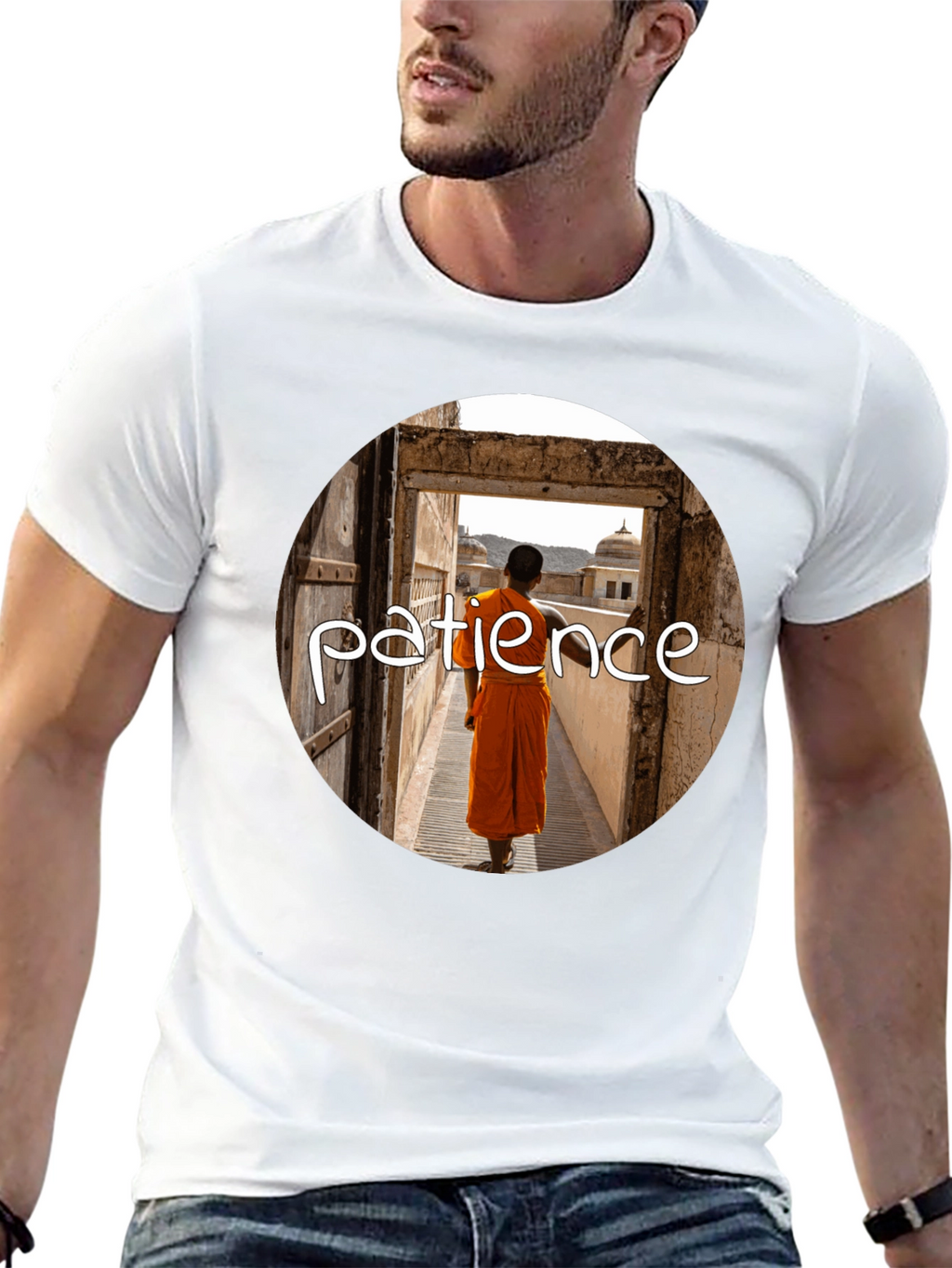 Patience Monks Path T-Shirt