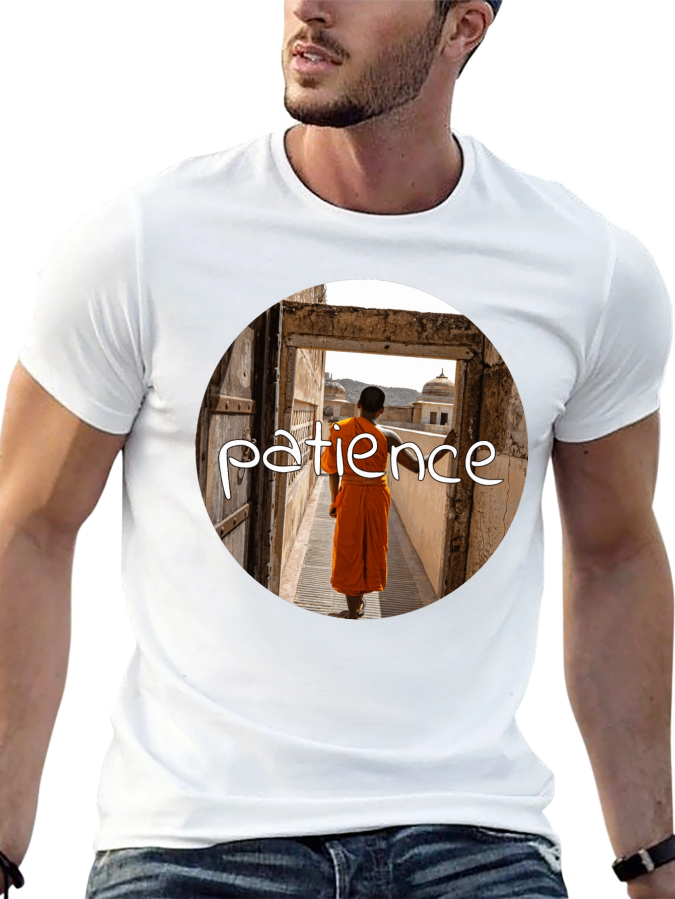 Patience Monks Path T-Shirt