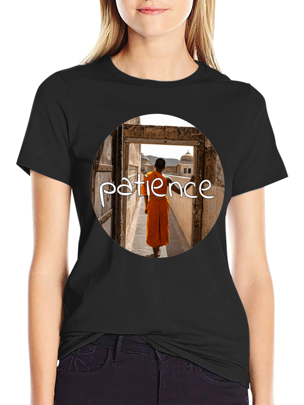 Patience Monks Path T-Shirt