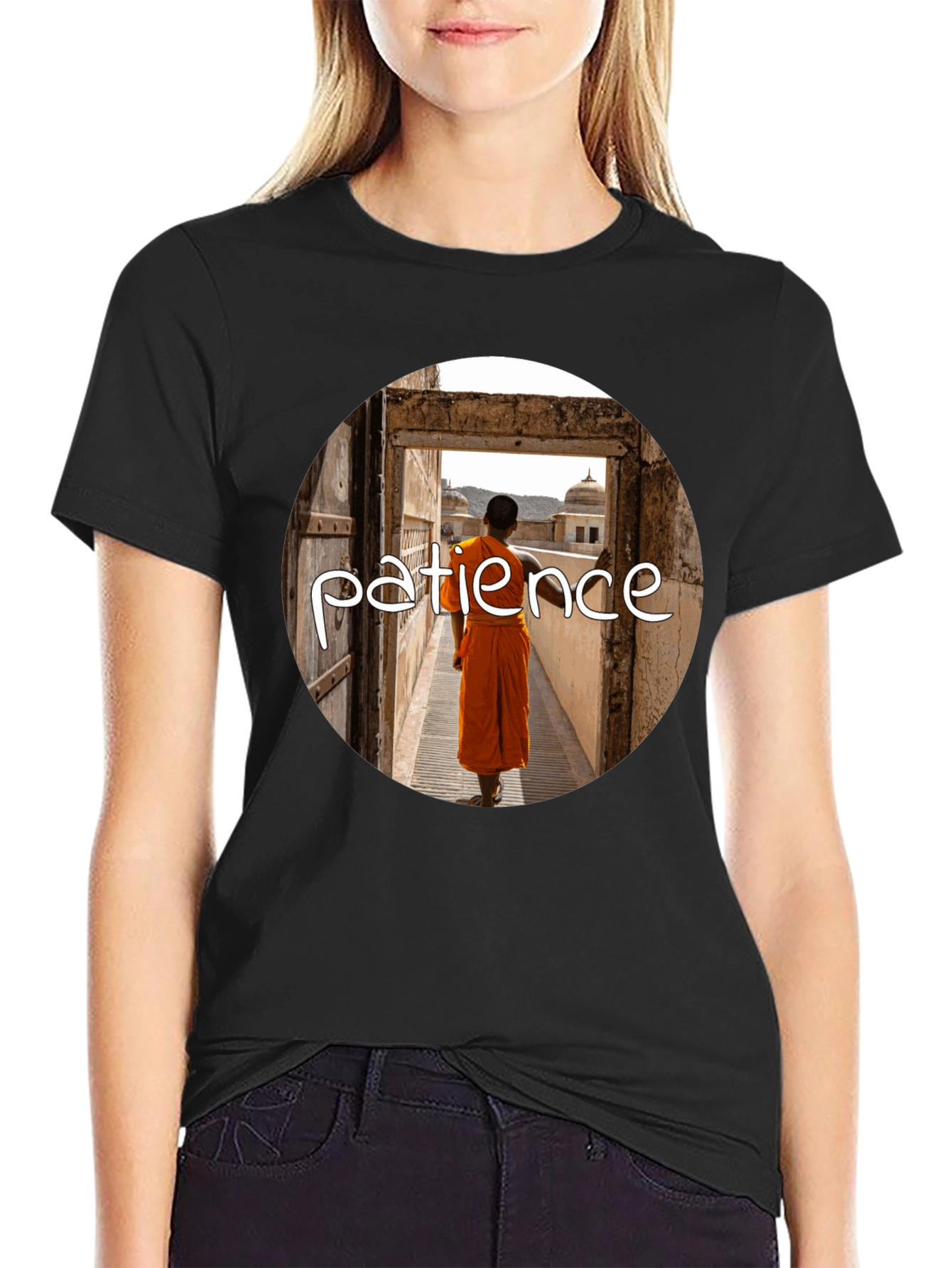 Patience Monks Path T-Shirt