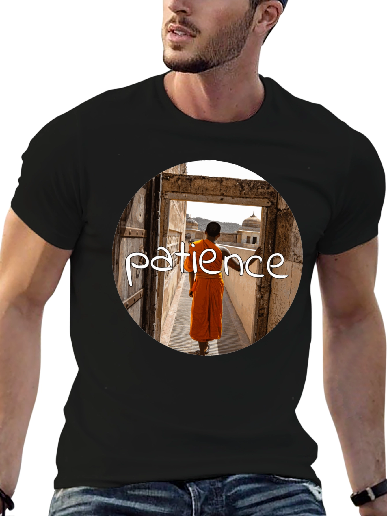 Patience Monks Path T-Shirt