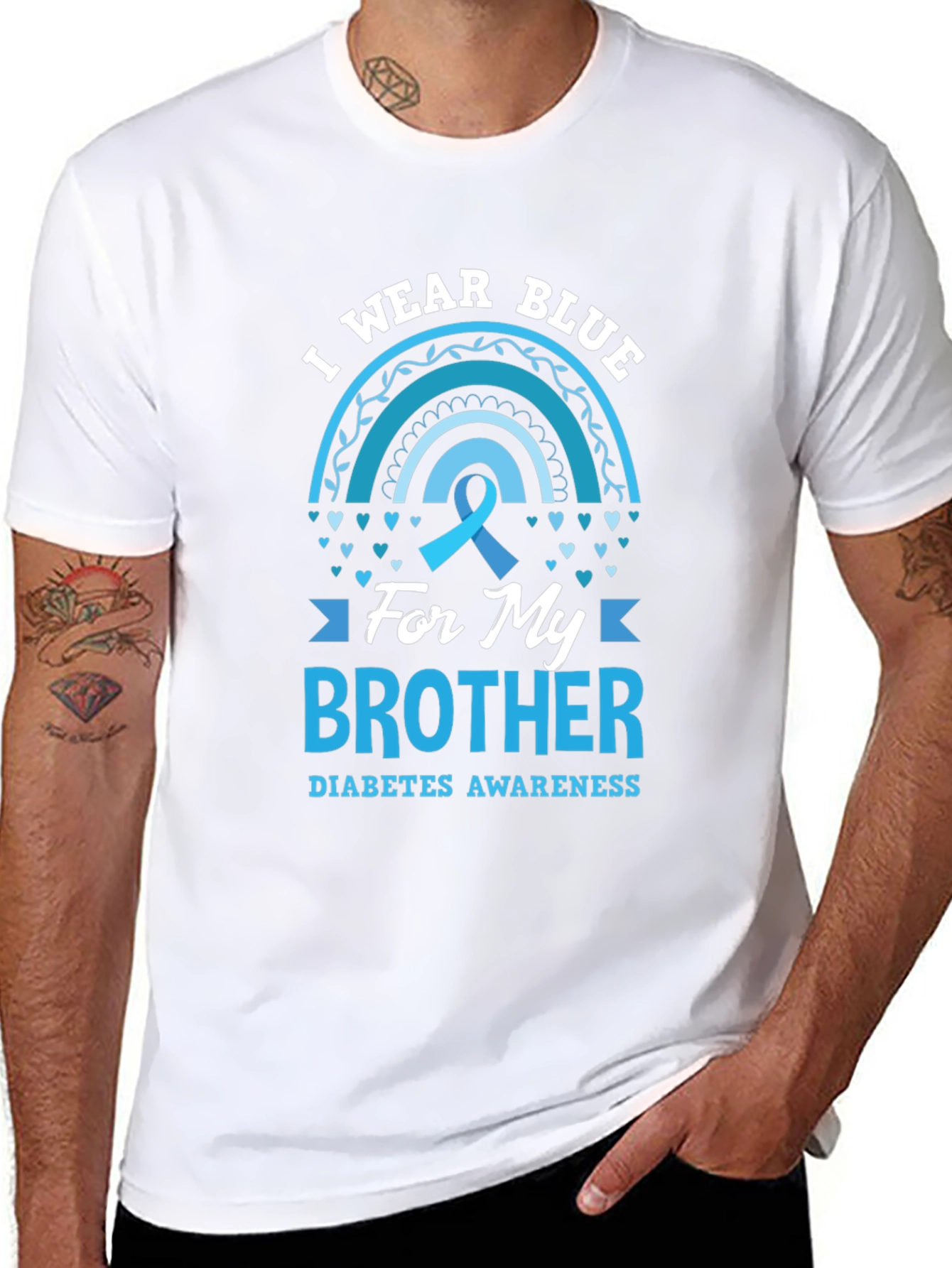 Diabetes Awareness Brother T-Shirt