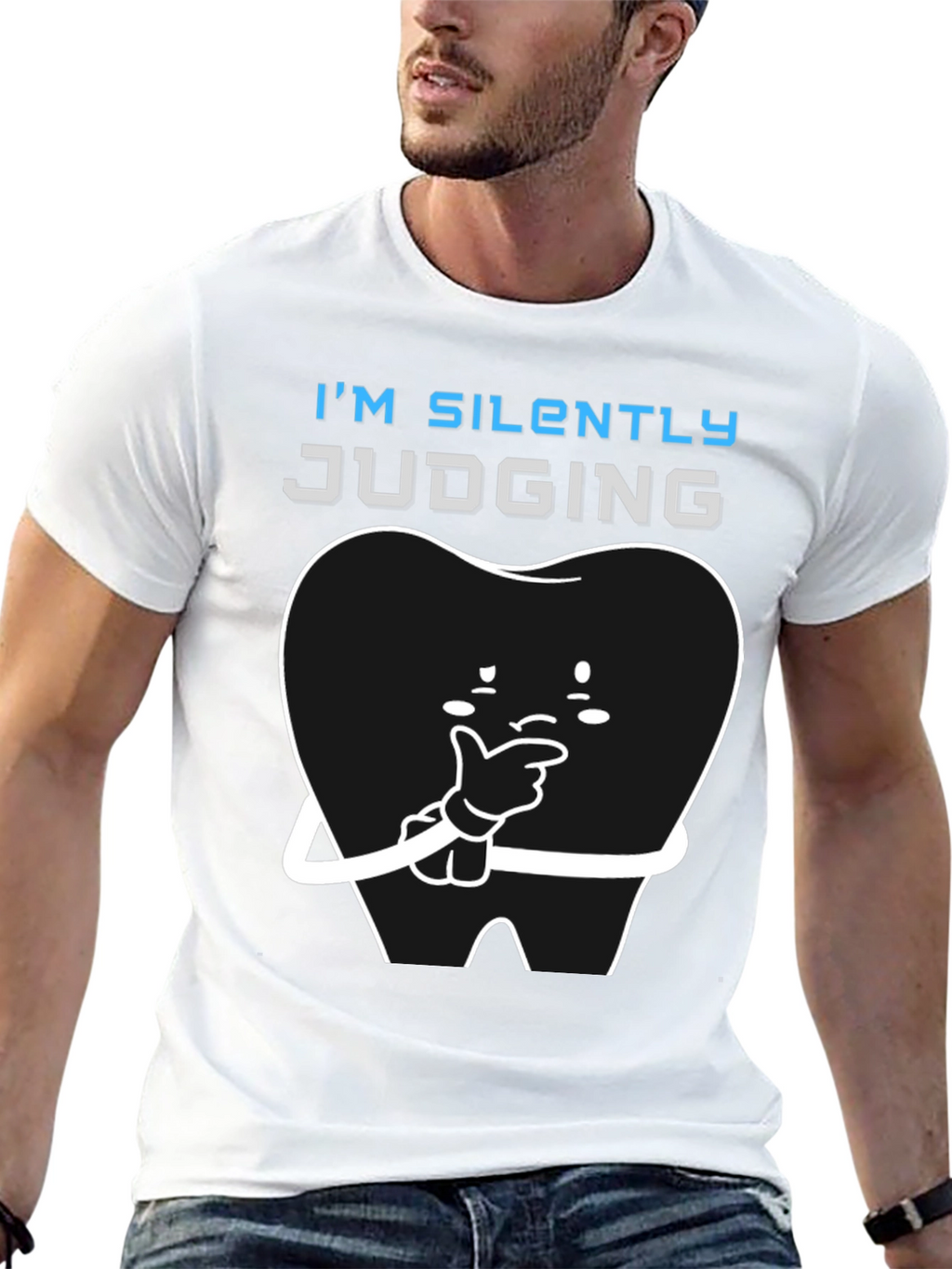 Im Silently Judging Funny Dentist T-Shirt