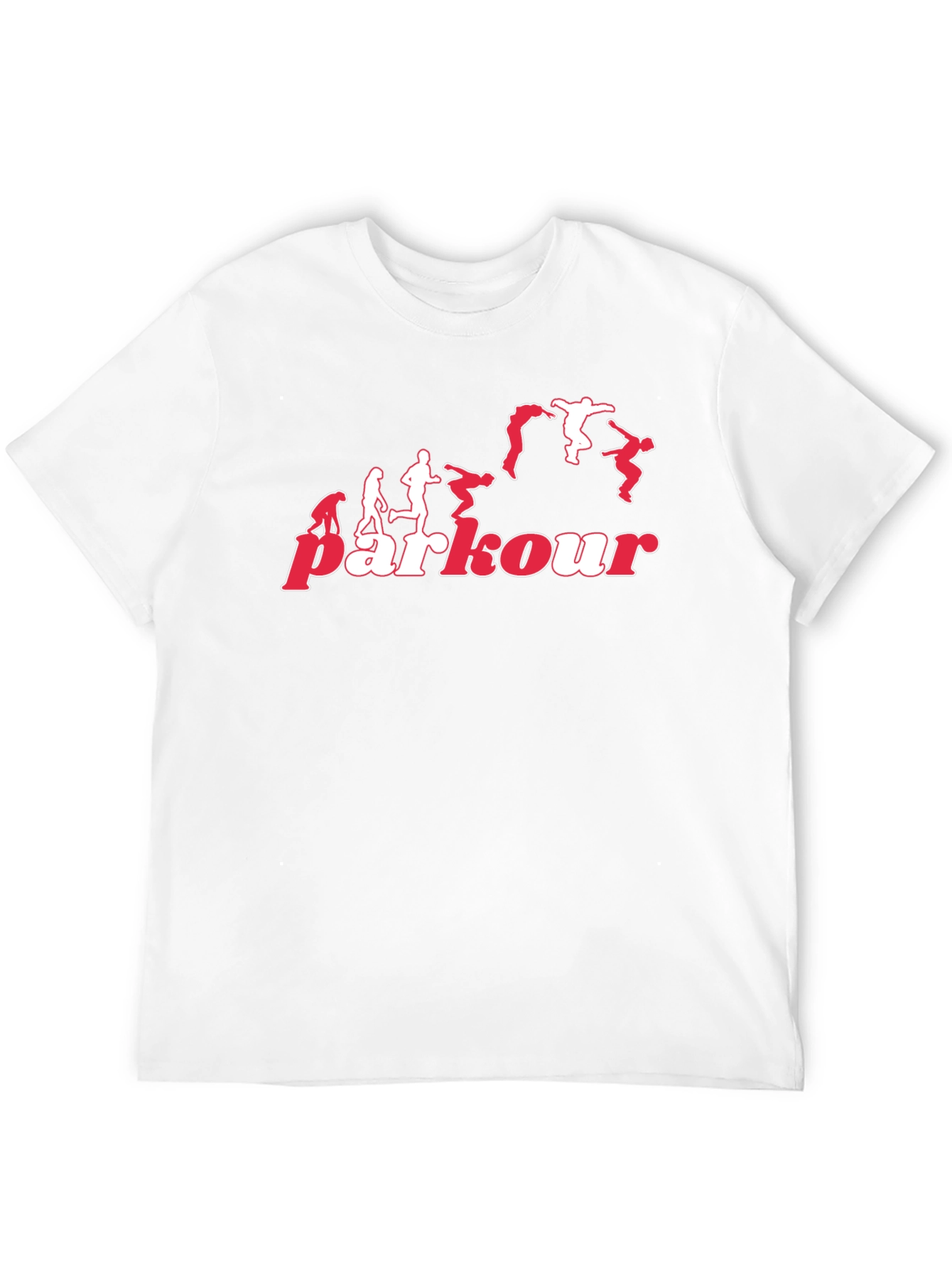 Parkour Evolution Black T-Shirt