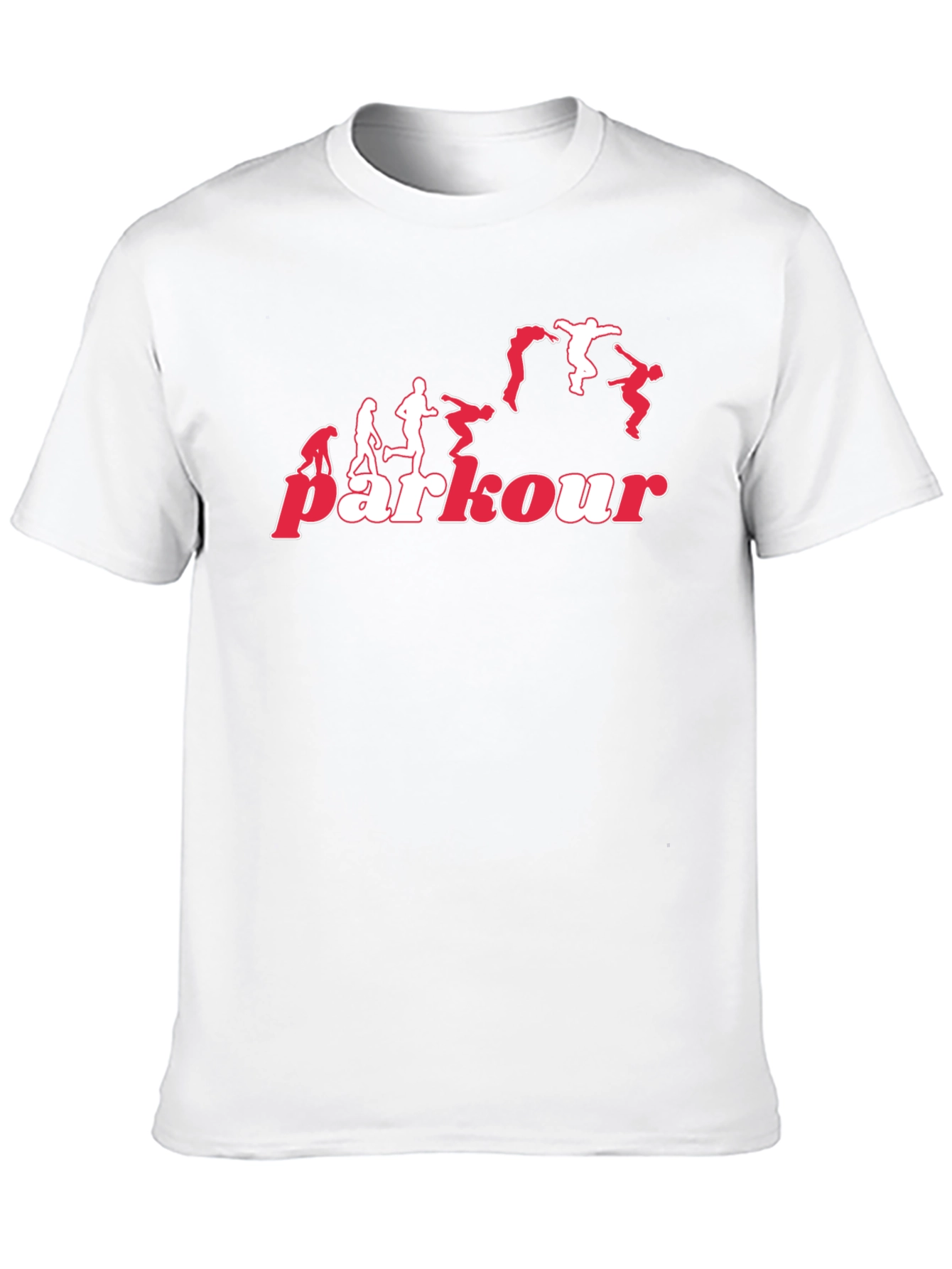 Parkour Evolution Black T-Shirt