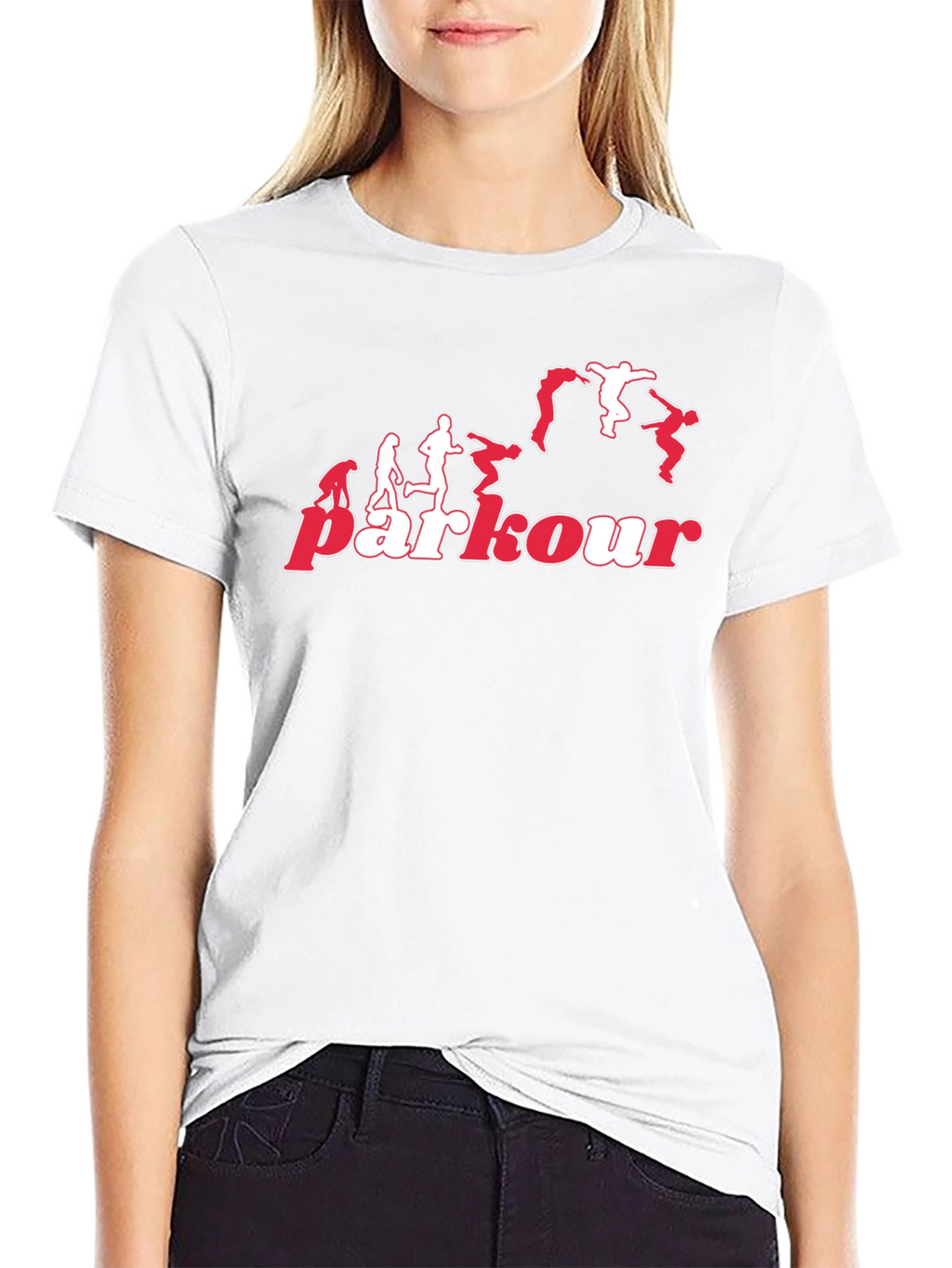 Parkour Evolution Black T-Shirt